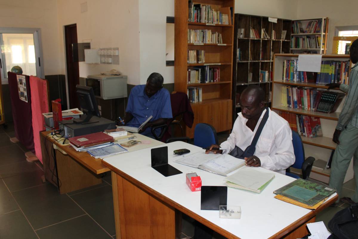 Internet Point nella biblioteca Barey Ma Zadaa di Dosso Niger