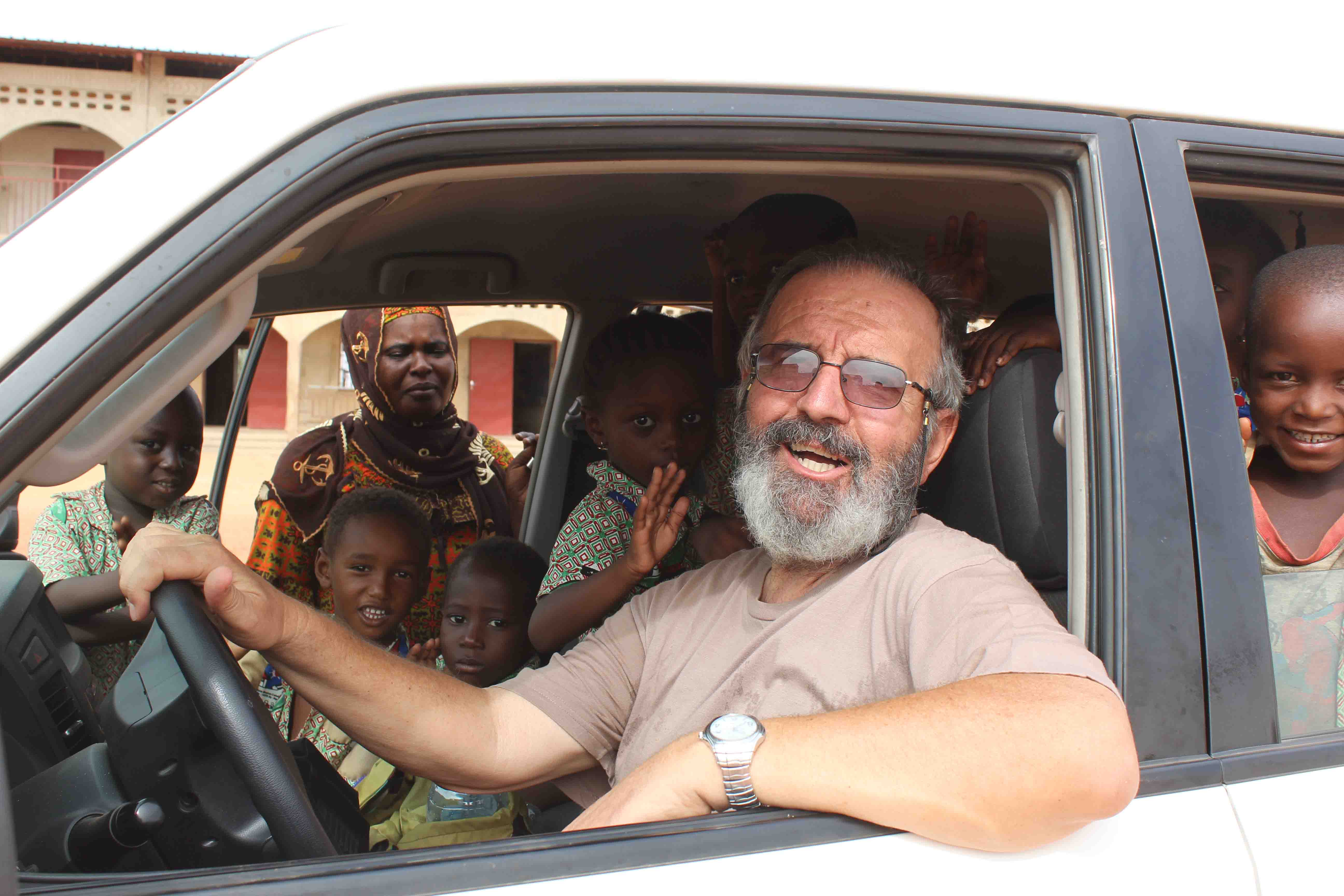 Padre Domenico Arioli in Niger