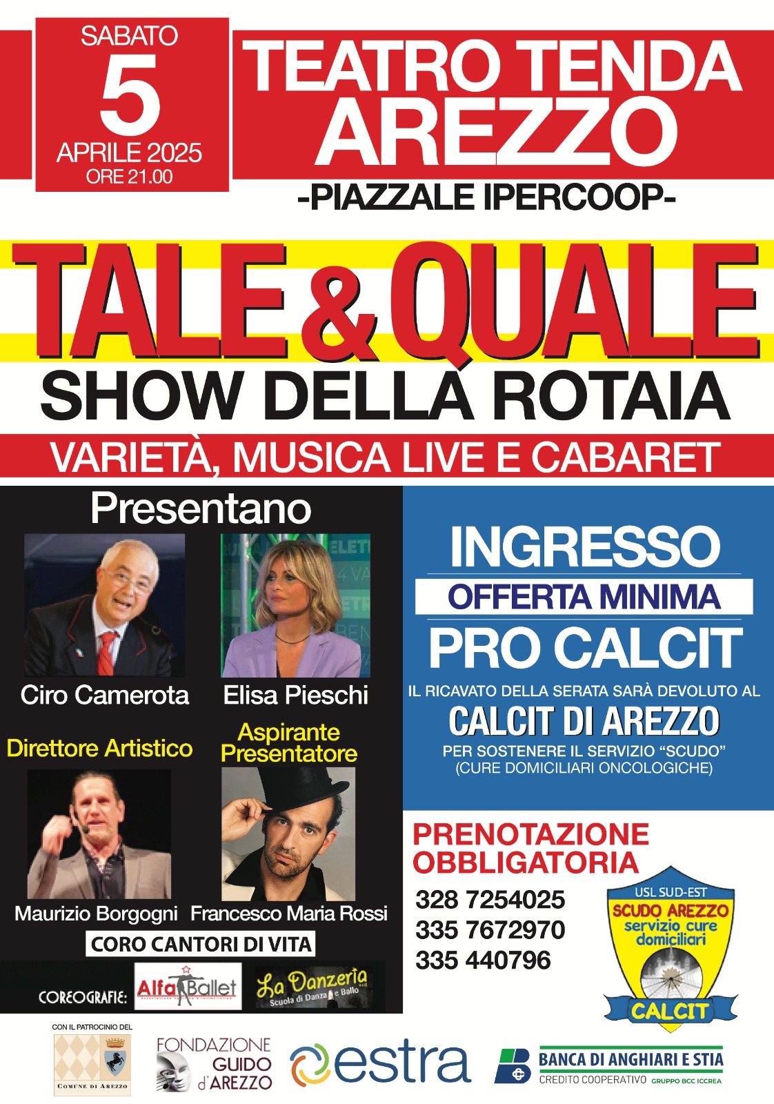TALE & QUALE SHOW DELLA ROTAIA SCUDO DEL CALCIT AREZZO